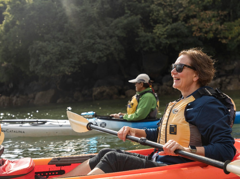 Explore Sakurajima! Kayaking and Trekking with an Adventurer, Naomi Nomoto