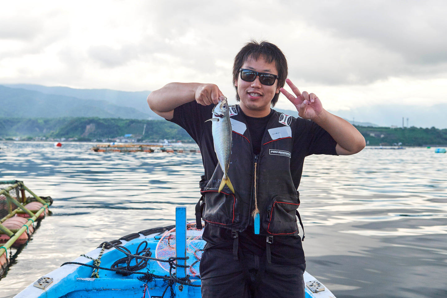 Fishing with the Master of Kinko Bay in Osumi Peninsula, Kagoshima