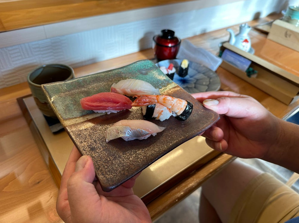 Morning Sushi roll making with Omakase chef