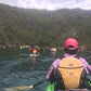 Kayaking along active volcano “Sakurajima”