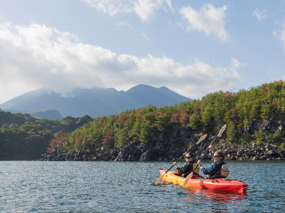 Explore Sakurajima! Kayaking and Trekking with an Adventurer, Naomi Nomoto