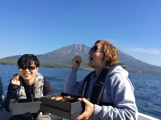 VEGAN Lunch Cruise along active VOLCANO